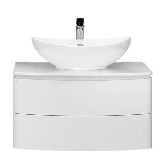 Тумба под раковину подвесная Velvex Luna tp.LUN.80.2Y, 80 см